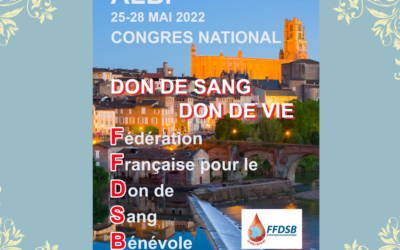 Albi 2022: Le congrès National du Don du Sang